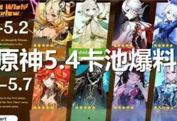 原神最新卡池爆料5星,神秘5星角色即将降临，揭秘其神秘背景与技能